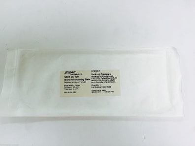 5301-35-109 ~ Stryker Micro Reciprocating Blade 5.8mm x 25.4mm